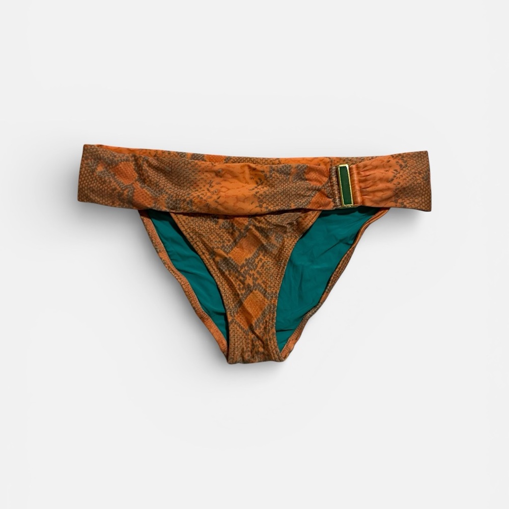 Vix Paula Hermanny snake print bikini bottoms medium